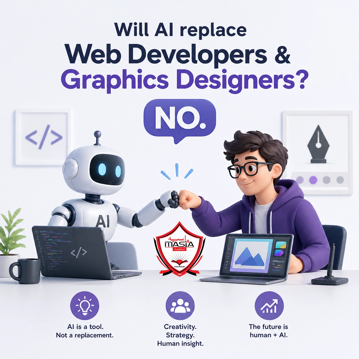 AI will not replace your career as designer or developer. Learn why ?