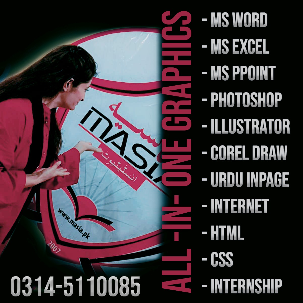 All in One Graphics Course for Students