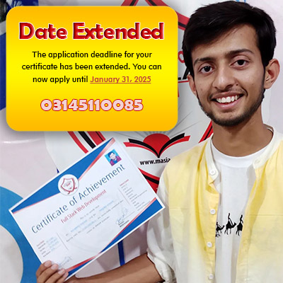 Date Exetnded for Certificate Application