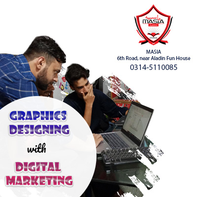 Graphics Designing now includes Digital Marketing basic course 